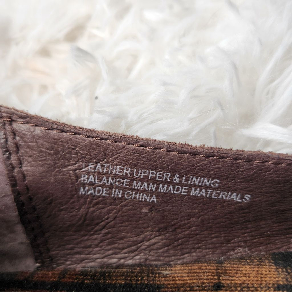 Born Sebra Brown Suede Slip On Shoes - Picture 9 of 9